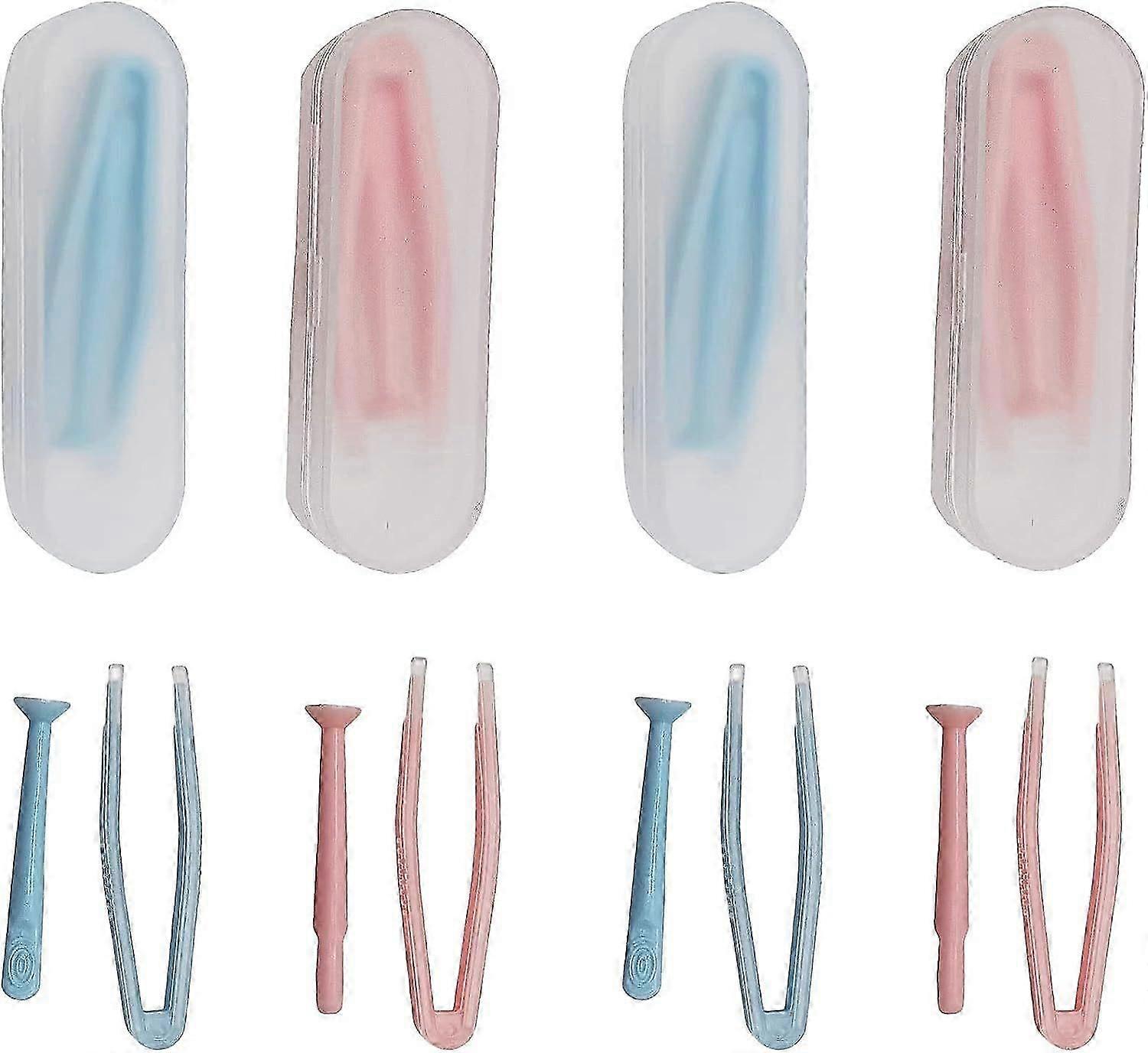 4 Pack Contact Lens Remover and Inserter Tool - Portable Contact Lens Applicator