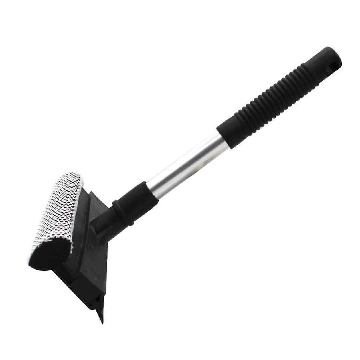Doublesided glass cleaning brush for window cleaning, practical window wiper for smooth surfaces like windows, mirrors, and showers.