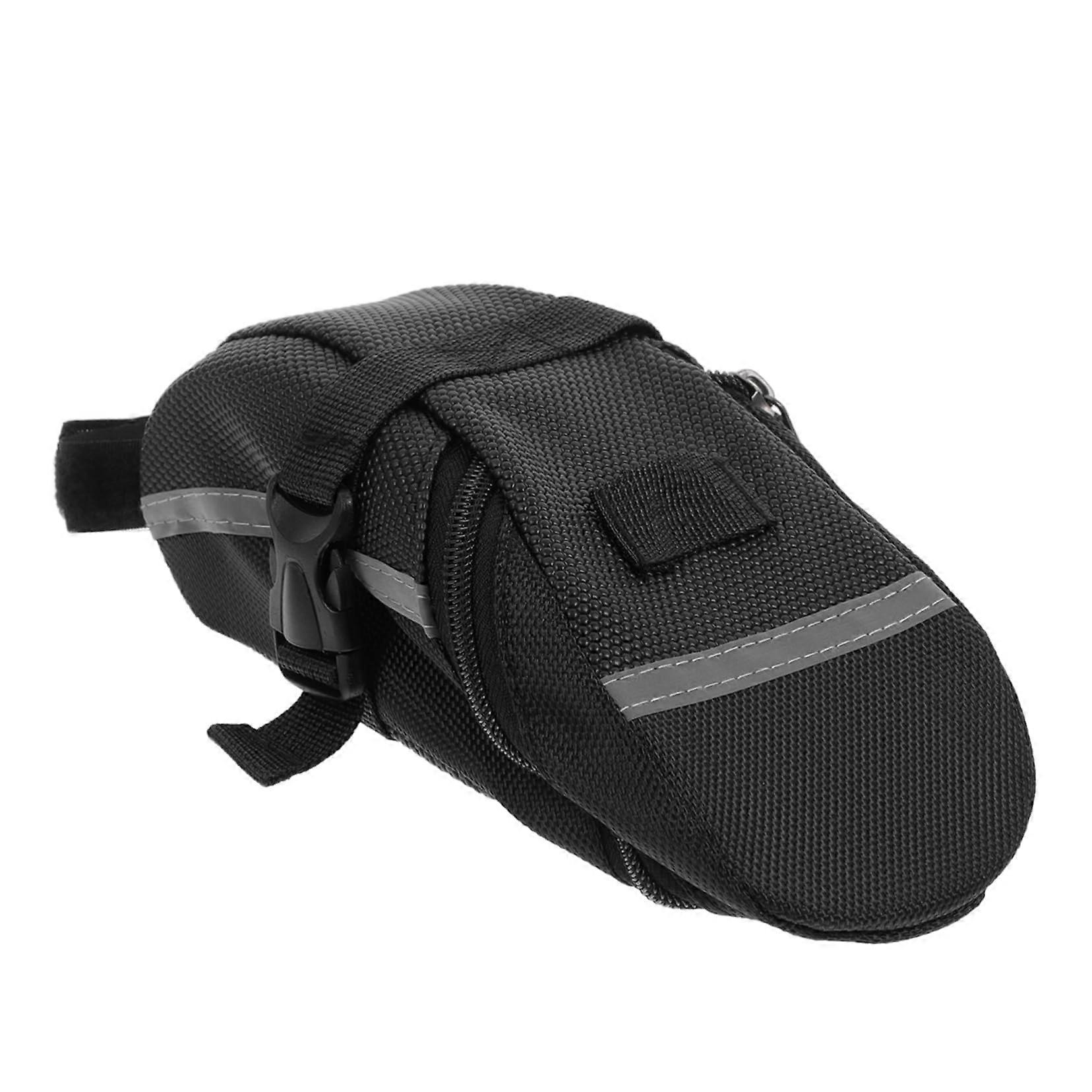 Fahrrad rear bag Reflective saddle bag For bicycle saddle Large expansion space For gloves