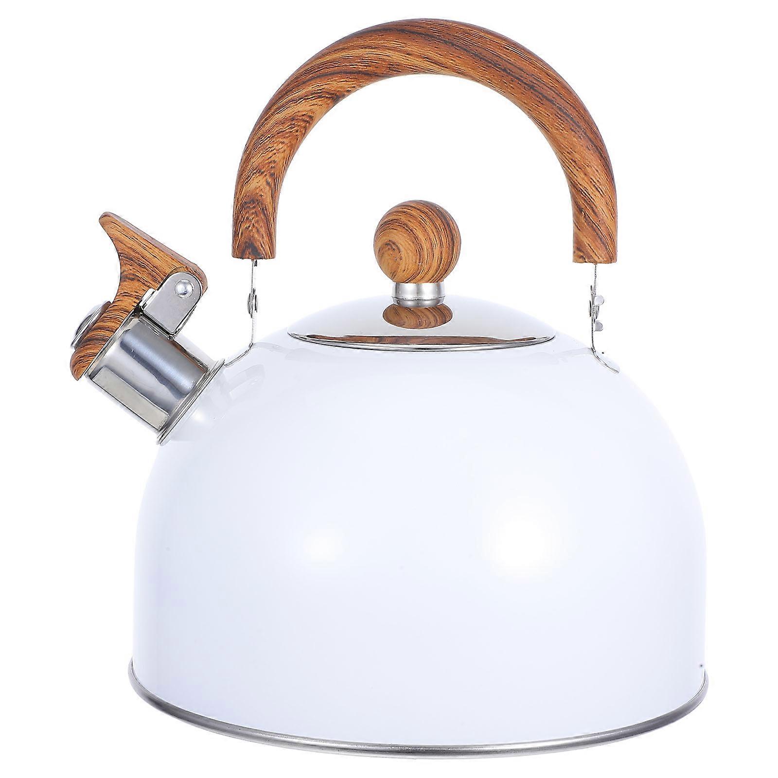 1pc Whistle Kettle Home Kitchen Teakettle Reliable Boiling Water Pot