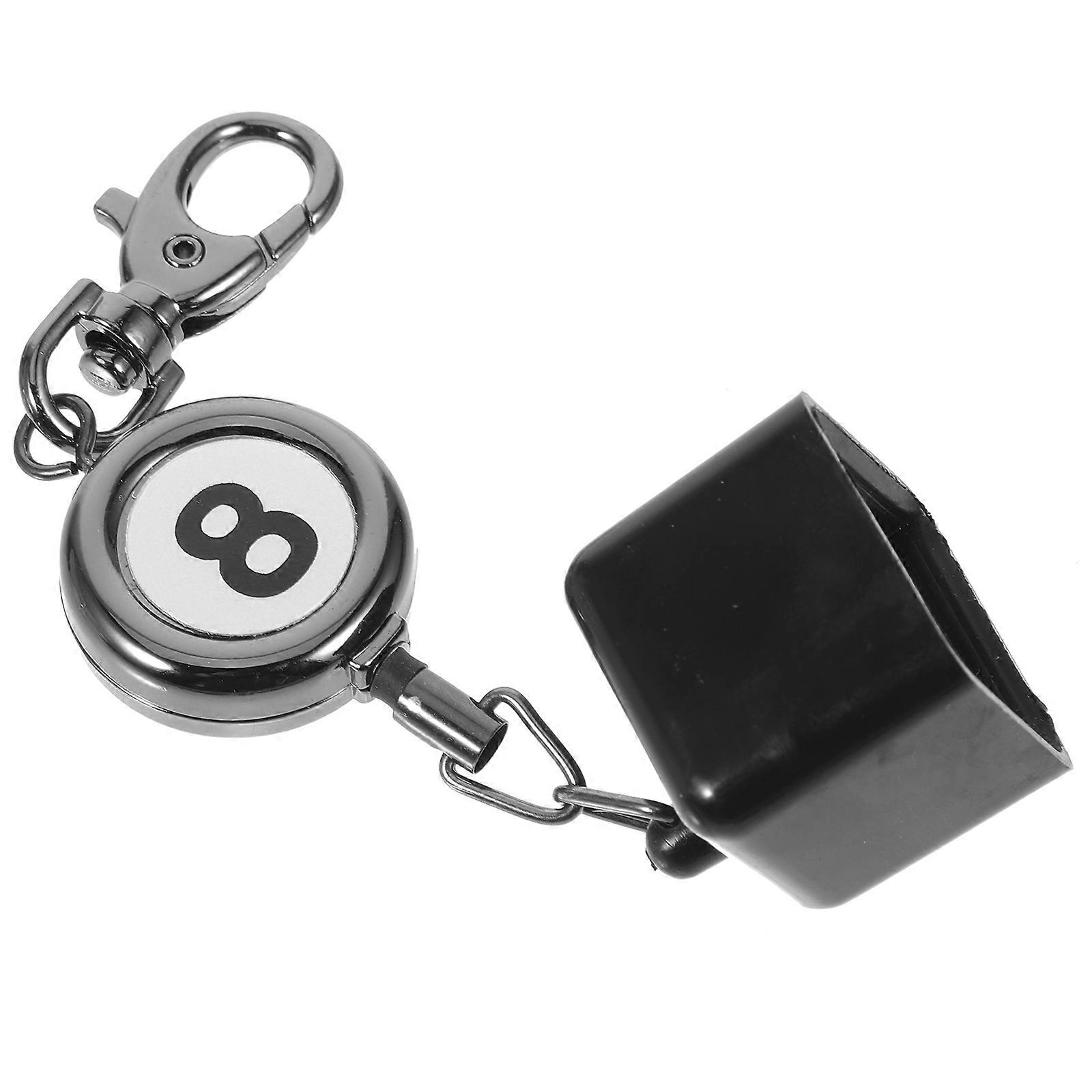 Billiard Pool Chalk Holder Snooker Accessory Style Aluminum Alloy Multi-Functional 12.5x2.7cm 1Pack