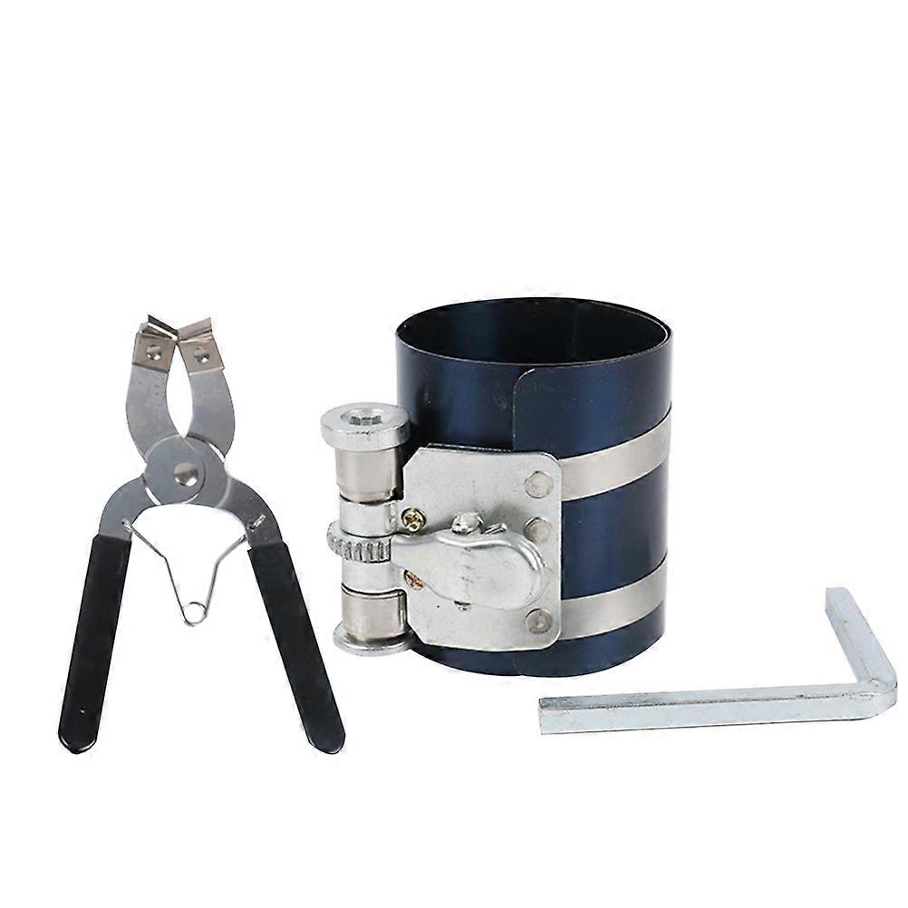 Car Engine Repair Tool Piston Ring Maintenance Tool Mechanics DIY Enthusiasts 3 Inches Clamp