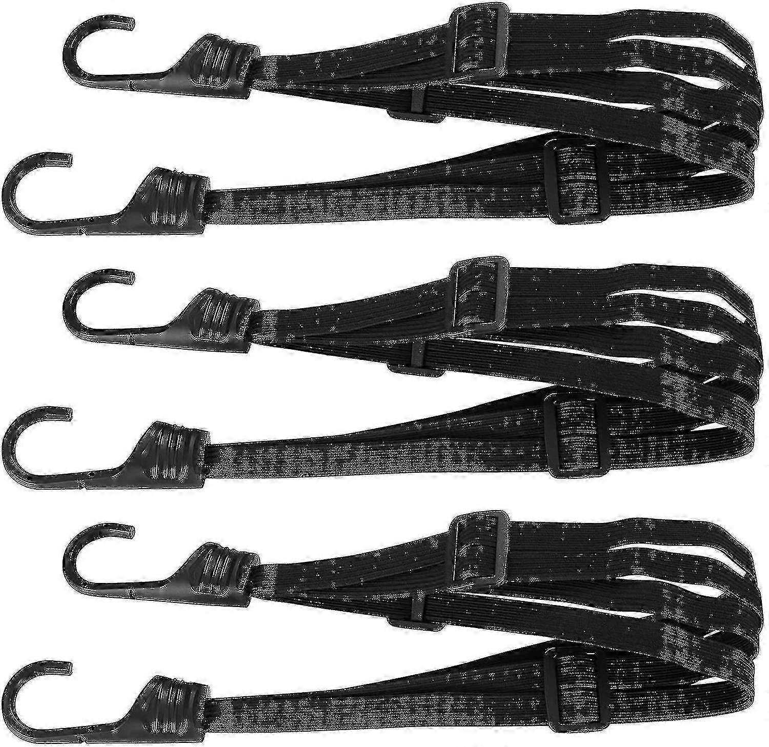 3 Tensioning Straps, Expander With Hooks, Lashing Straps With Hooks, Short