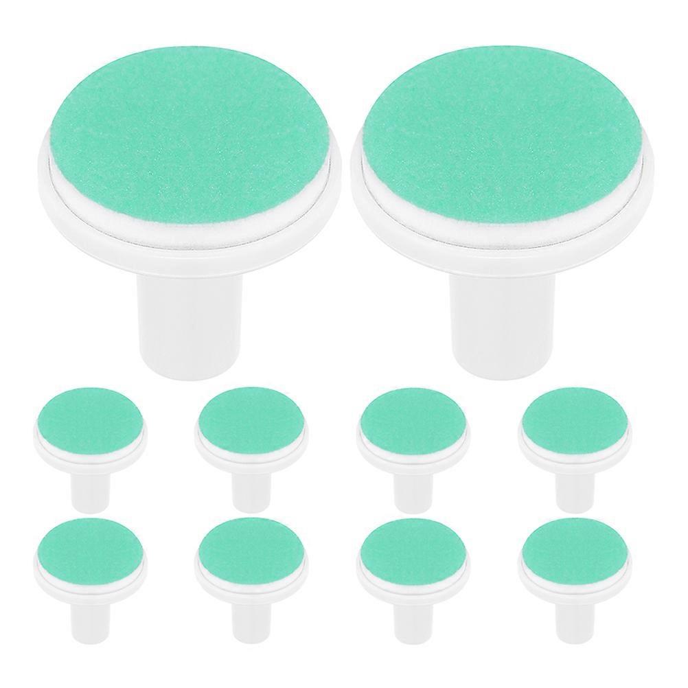10pcs Nail Trimmer Replacement Pads for Safe Electric Grinding Heads, Portable and Gentle for Long Term Use