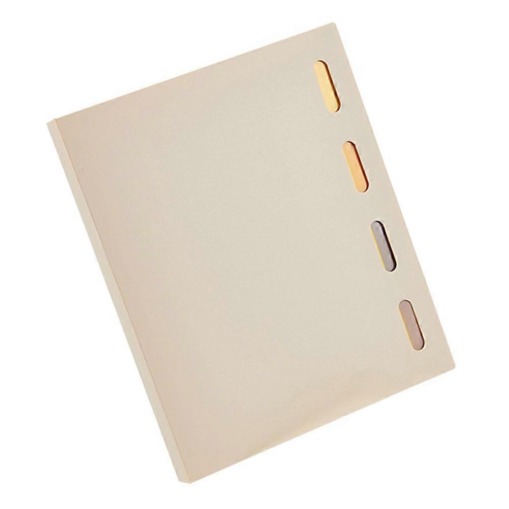 Loose Leaf Binders Plastic Material For Travel And Daily Use Detachable Pages Protective Cover A5 1Set