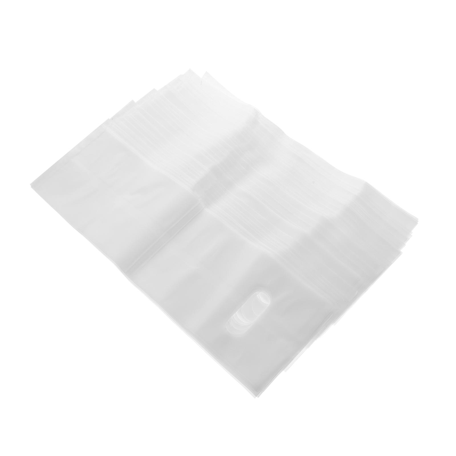 Portable Coffee Bag Disposable Beverage Carrier Transparent Material for Storage Use 50pcs