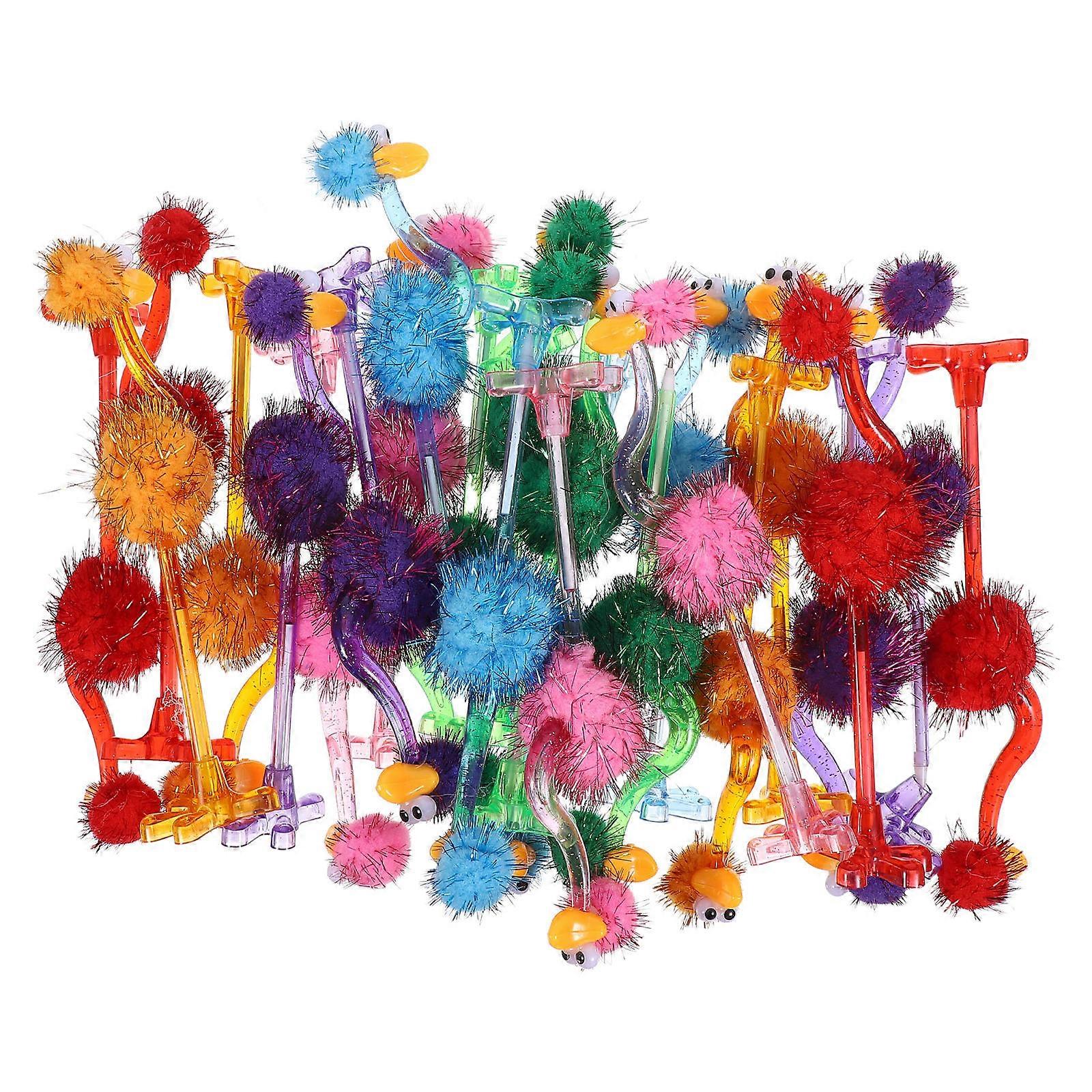 24PCS Creative Plush Animal Ballpoint Pens – Lightweight, Compact & Comfortable for Students, Office & Home Use