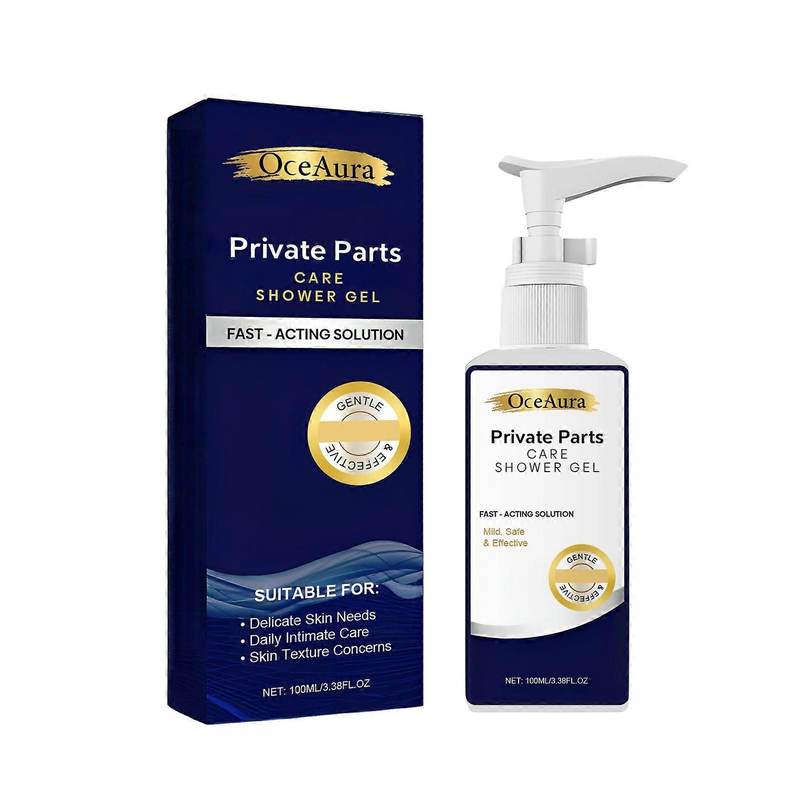 Private Parts Wash Shower Gels Smooth Gentle Cleansing Moisturizin Gentle And Non-Irritating 100ML