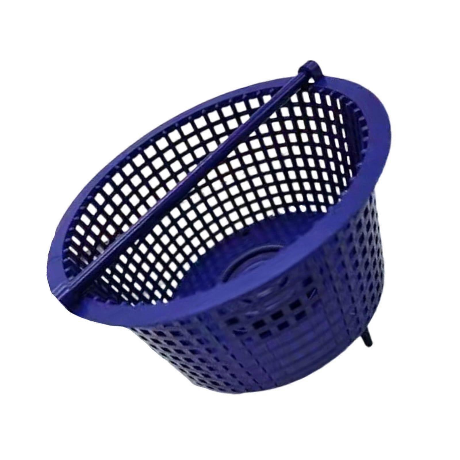Swimming Pool Skimmer Basket - Lightweight Mesh Leaf Collector, Compatible with Standard Pool Skimming Tools