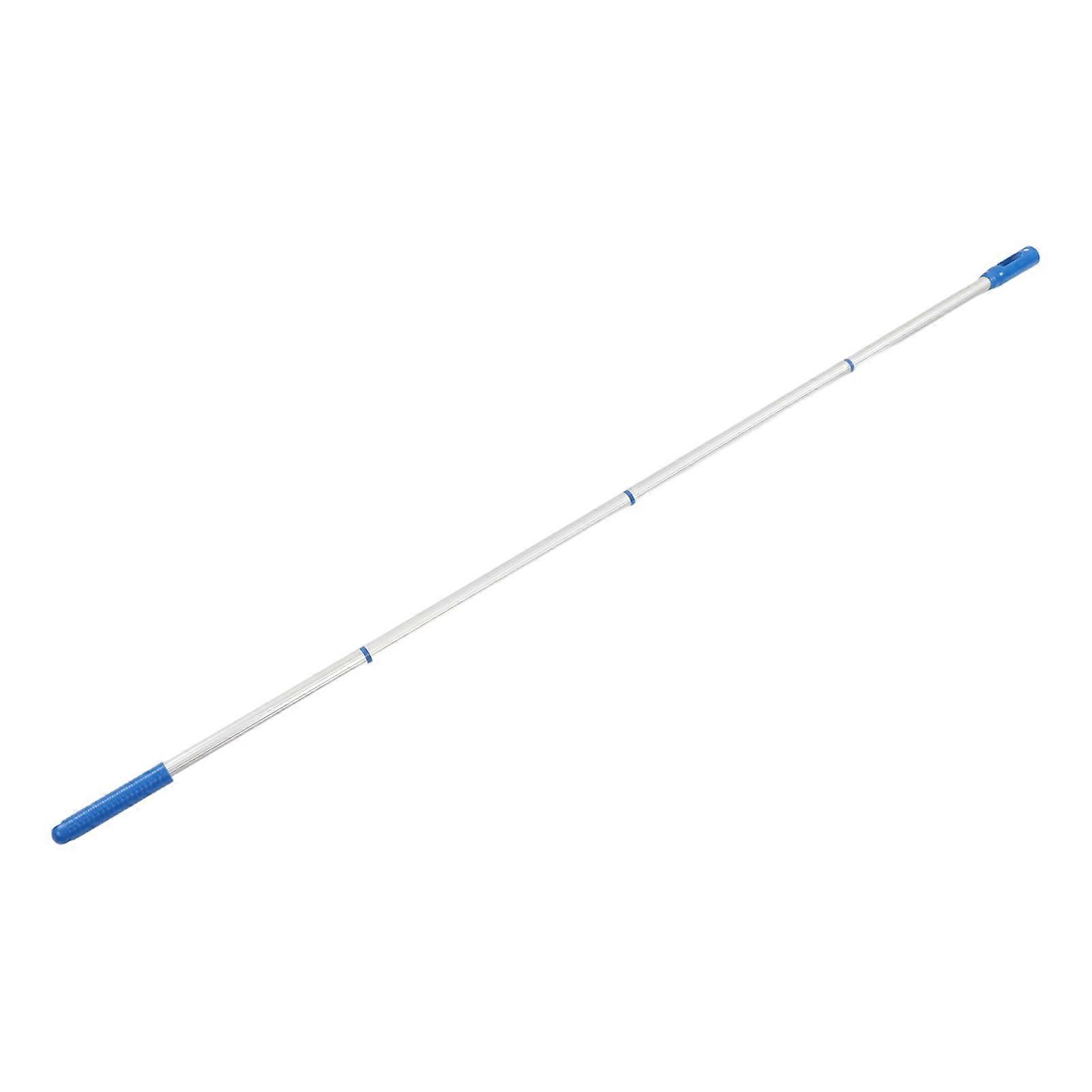 Aluminum Telescopic Pole 4 Sections, 1.6m Thickened Pool Skimmer for Vacuum Heads and Pool Cleaning