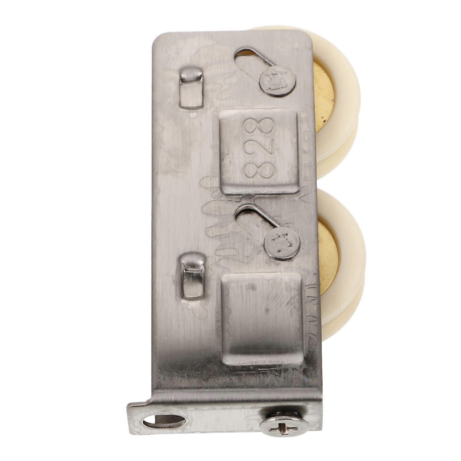 Stainless Steel Sliding Door Pulley Roller with Noise Resistant Design for Smooth Operation on Doors and Window Screens