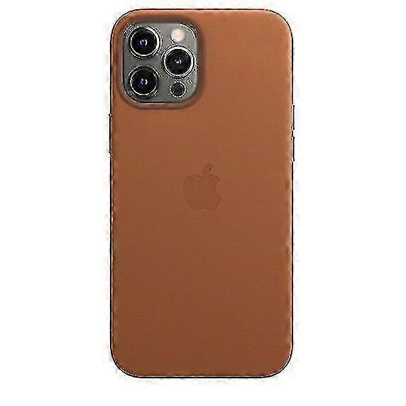 Étui en cuir pour iPhone 12 Pro Max avec Magsafe