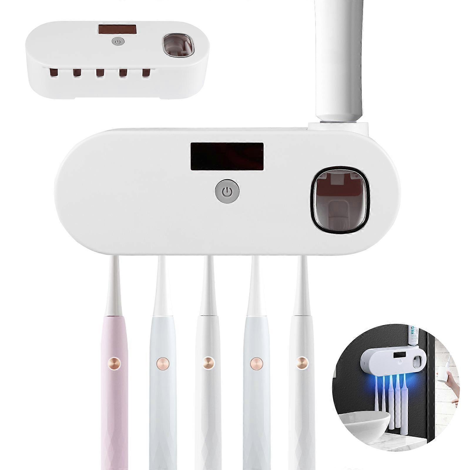 Smart Toothbrush Sterilizing Holder White
