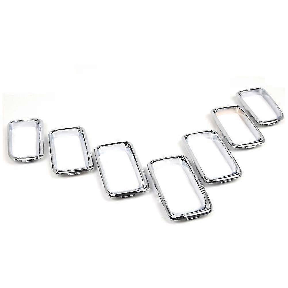 Car Center Grill Trim Frame in Plating Color - Stylish Grille Trim Accessory for Jeep Models