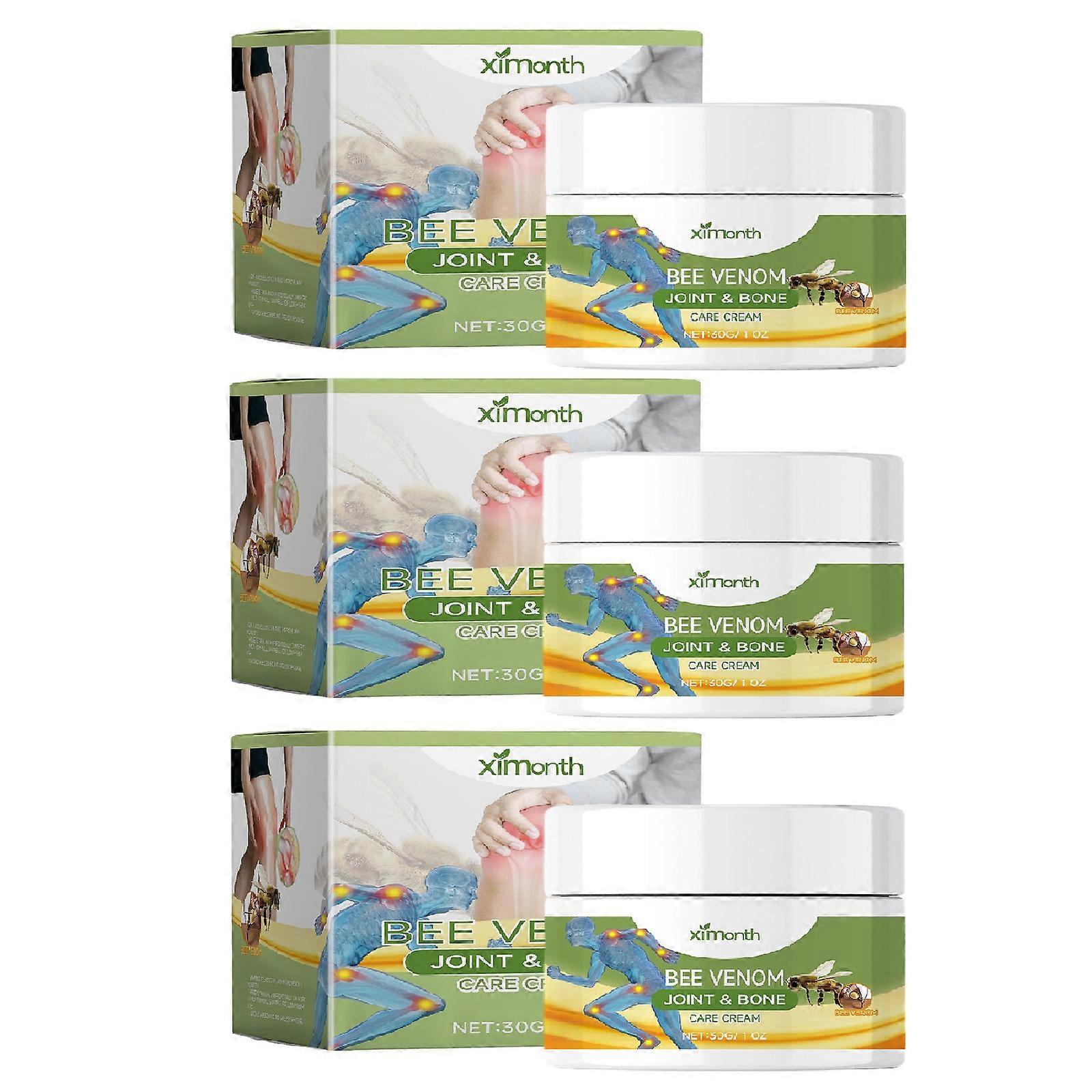 Bee-Venom Joint & Bone Care Cream, Joint Soothing Massage Cream, Relief Lumbar Spine Knee Muscle Pain