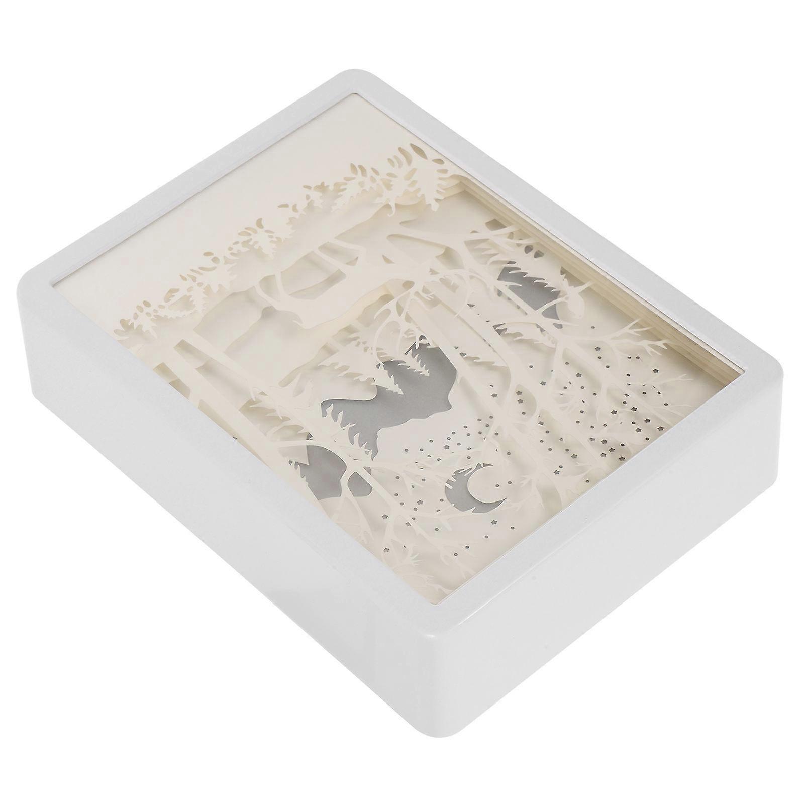 Forest Deer 3D Light Box LED Night Lamp Decorative Gift for Christmas
