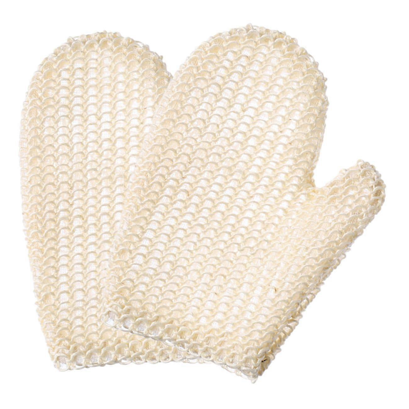 Body Exfoliating Gloves Pack Of 2, Soft Material For Gentle Cleansing And Skin Care At Home