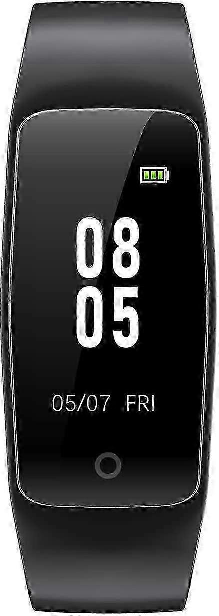 2025 Fitness Tracker Non Bluetooth, Pedometer Watch (Black)