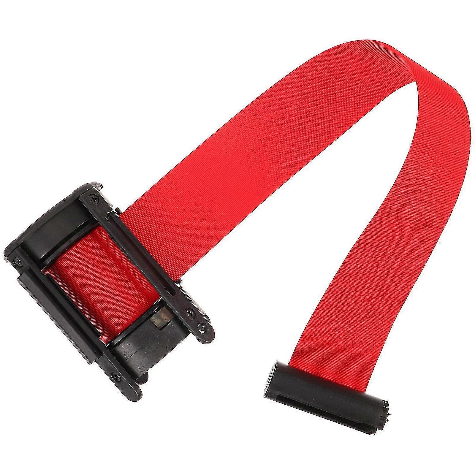 Railing Post Telescopic Isolation Belt Bank Fence Post Caution Belt Crowd Controlling Barrier10.50X9.60X7.00CMRed SZRH A-W