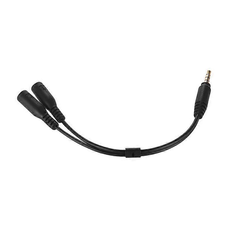 3.5mm Microphone Adapter Cable Audio Stereo Mic Converter Cord
