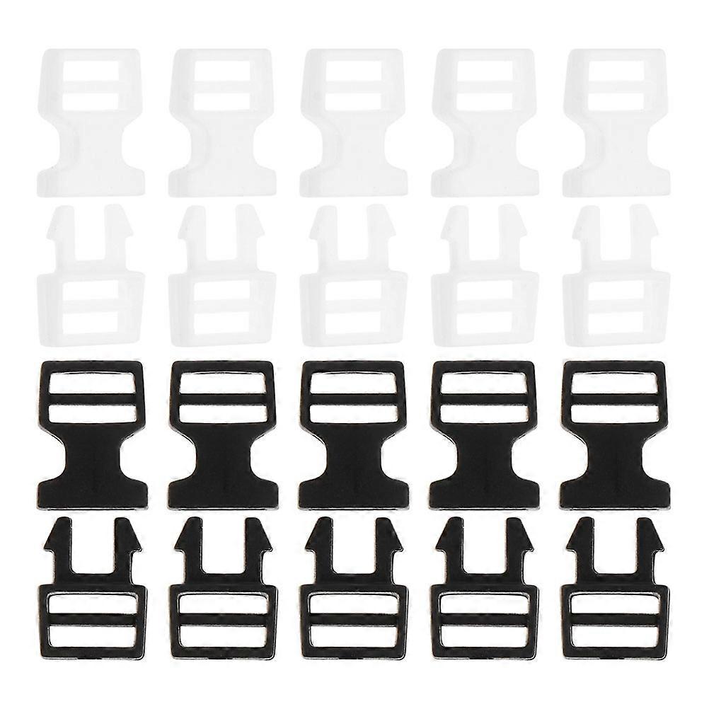 Versatile 20Pcs Mini Clip Buckles For Pet Collars And Doll Making Available In Assorted Color For Adjustable Webbing