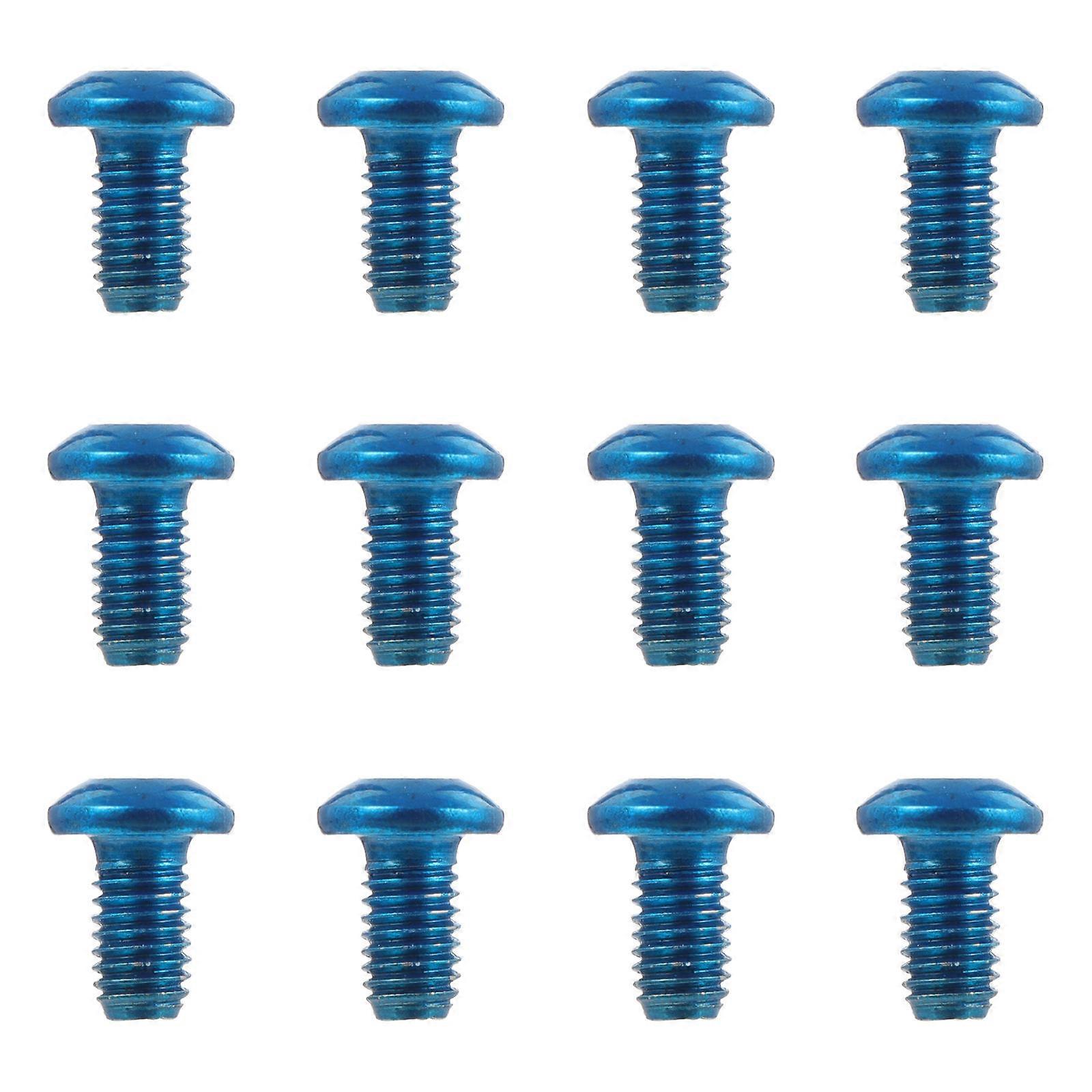 Durable Colorful Bike Disc Rotor Bolts Replacement Brake Screws for Easy Installation Universal Fit Standard Screws