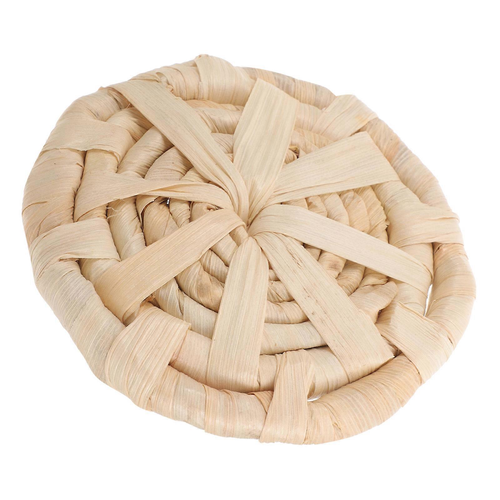 Corn Bird Perch Toy for Decor Beige Multi-use Design Helps Exercise Birds 7 inches