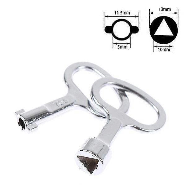 2pcs panel lock key universal triangle/socket electrical cabinet