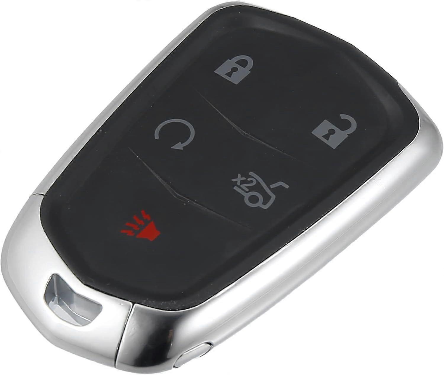 AUTOHAUX 5 Button Car Keyless Entry Remote Replacement Key Fob Close Range Smart
