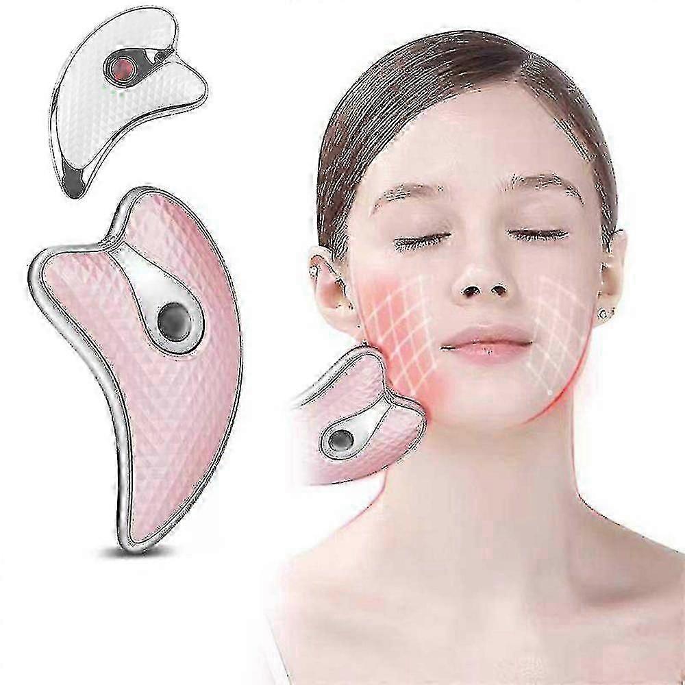 Tragbare elektrische Gesichtsmassagegert Gesichtsheizung Vibration  Massagegert Gesicht Haut Lifting Straffende Schnheit Gert Geschenke |  Fruugo DE