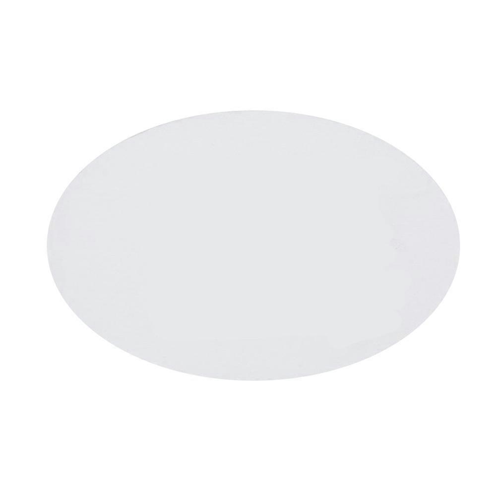 Oval Shape Cotton Drawing Board for Artist Perfect for DIY Painting and Drawing Supplies White 2 Pcs 30x40cm