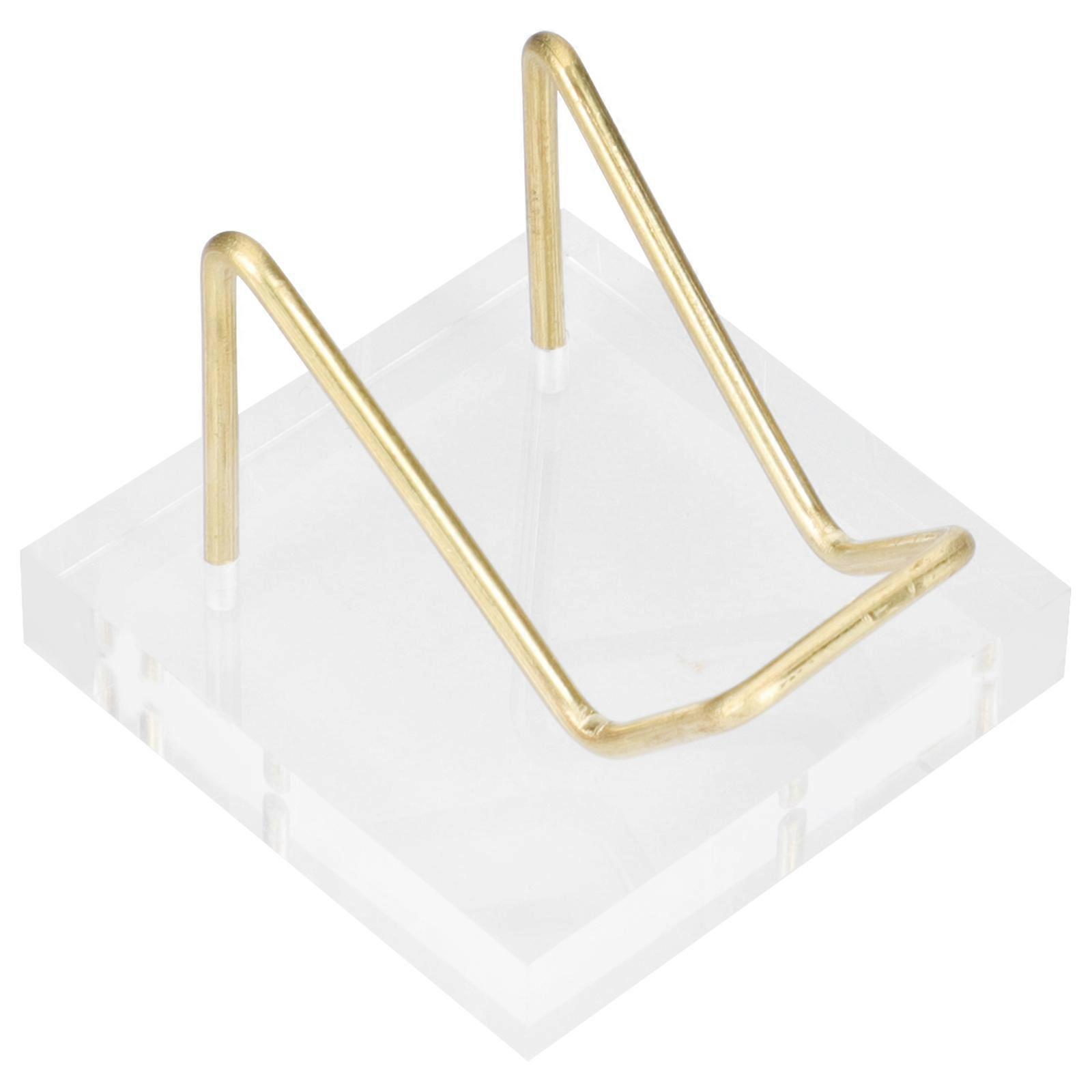 Acrylic Display Stand for Storing Crystal Jewelry Lightweight Compact Size Assorted Color