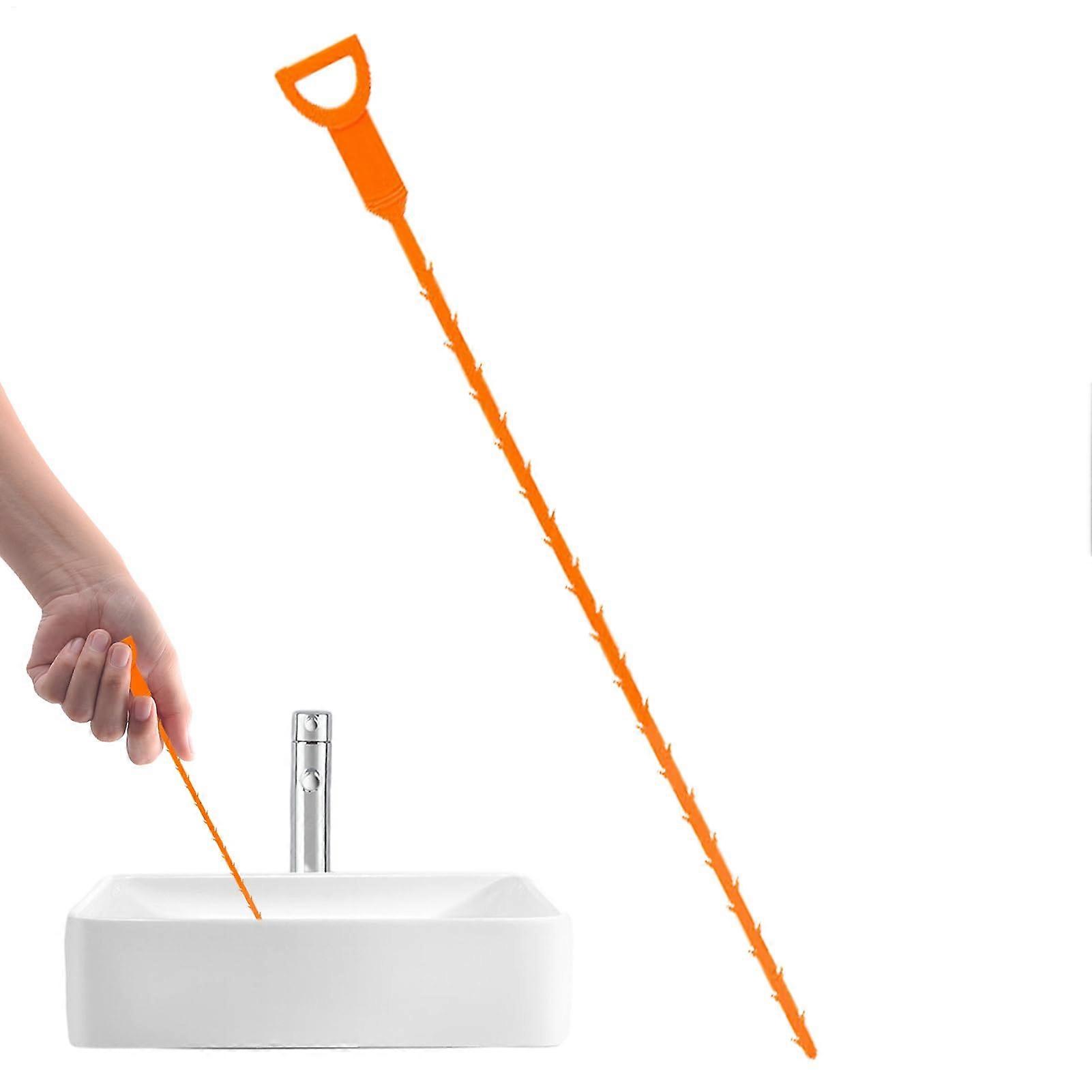 Drain Cleaning Tool – Toilet, Sink, and Drain Snake with Hooks and Flexible Cable for Clogs and Blockages