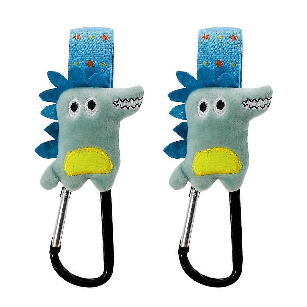 Stroller Hanger 2Pcs Stainless Steel Durable Hooks For Diaper Bag Shopping Daily Use Portable Solution