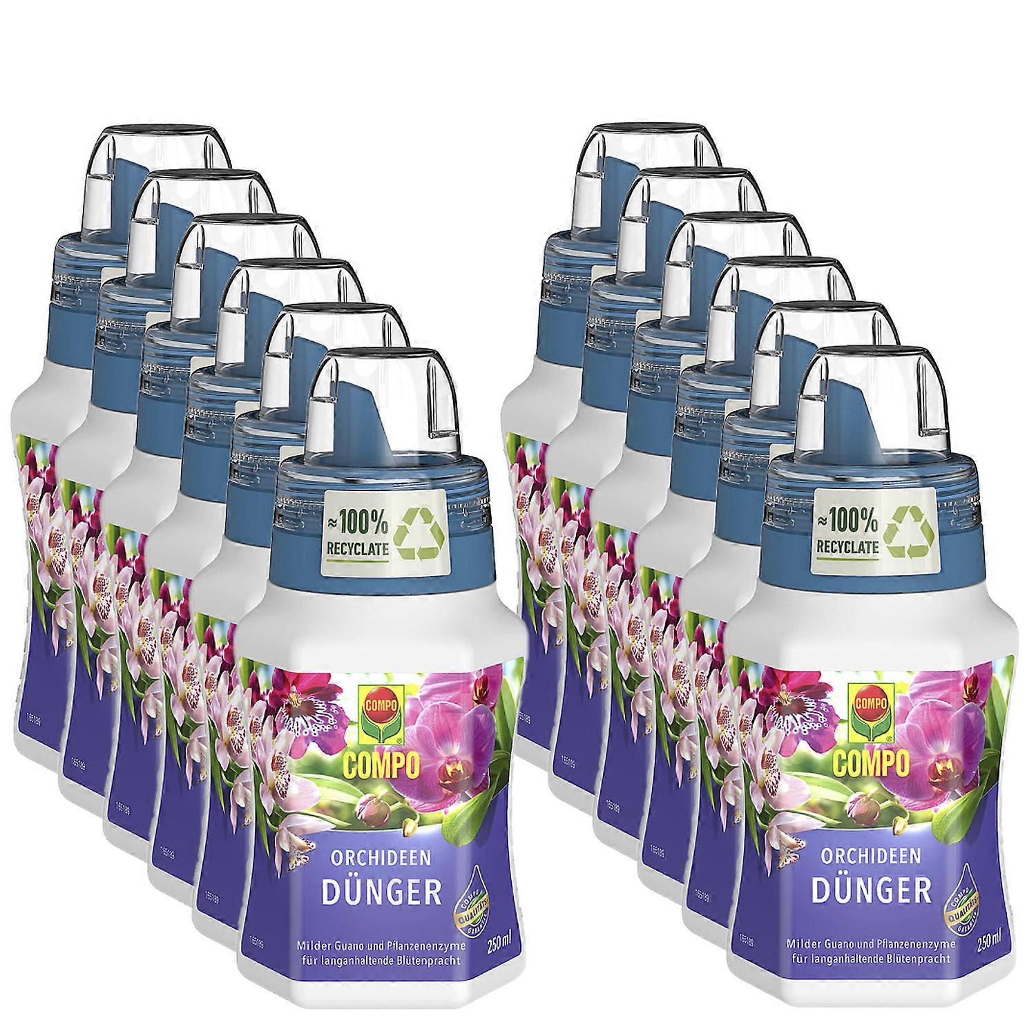 12 x COMPO orchid fertilizer, 250 ml