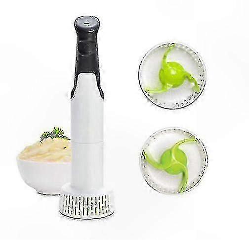 3-in-1 Electric Vegetable Puree Tool for Mixing, Blending, and Chopping Soft Foods Efficiently