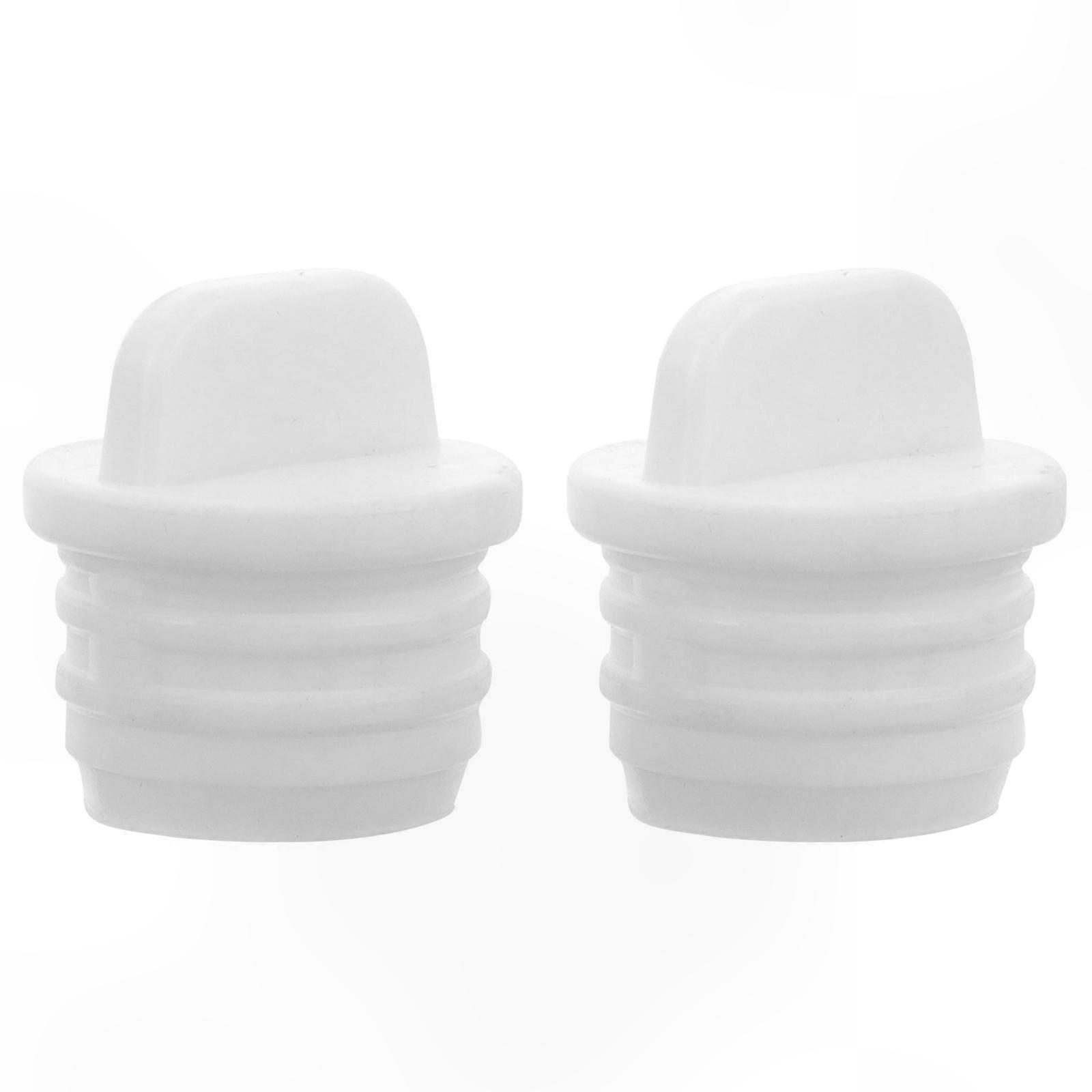 2-Pack Mop Bucket Drain Stopper, Rubber Sealing Plug for Bucket Replacement Outlets