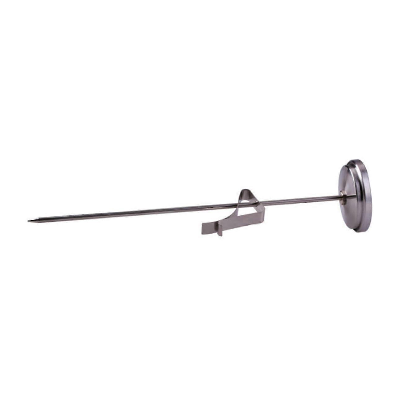 Fryer Thermometer Digital Stainless Steel With Probe Instant Read For Meat Frying Grilling Smoking Roasting