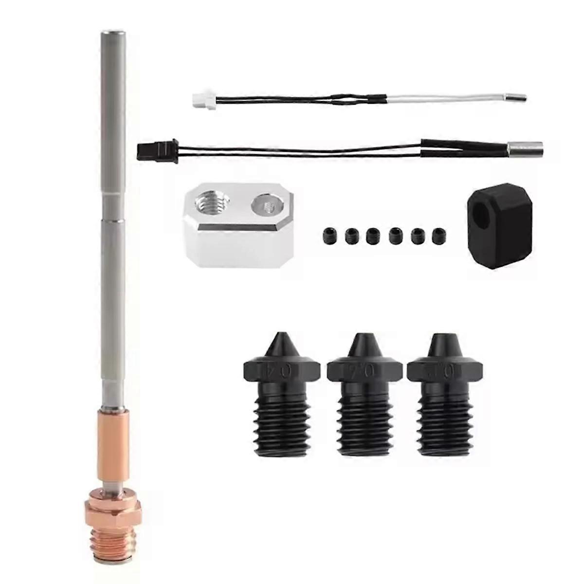 For Prusa Mk4 Copper Titanium Alloy Throat Hotend Kit Speed Printing Mk4 3D Printer Accessory