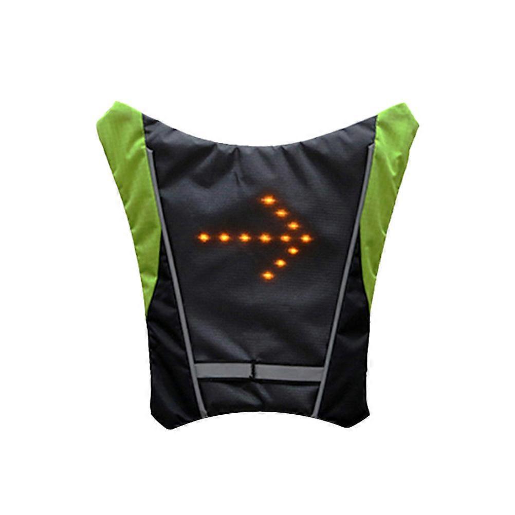 Bike Signal Lights LED Charging Turn Signal Direction Indicator Grey Saddle Bag Light 1Set