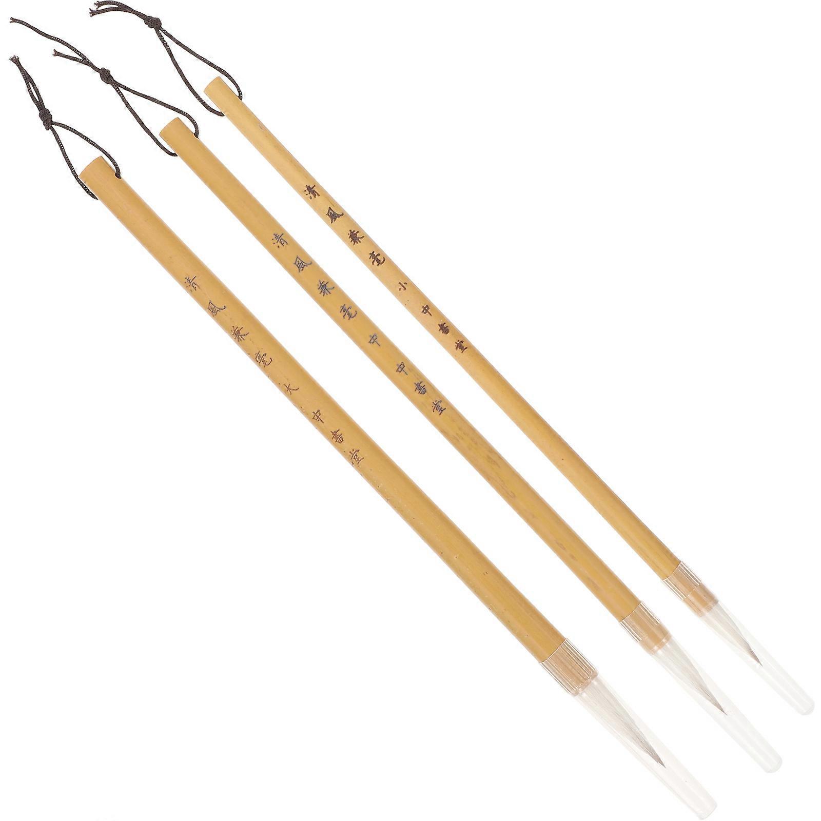 Here's a well structured product description for your **3pcs Chinese Calligraphy Brush Set**:
### ποΈ 3pcs Chinese Calligraphy Brush Set β