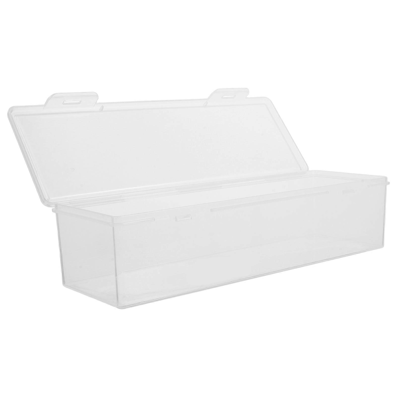 Clear Transparent Card Organizer Box for Trading Sports Cards – Multi Functional Storage Holder for Home, Office, and School Use