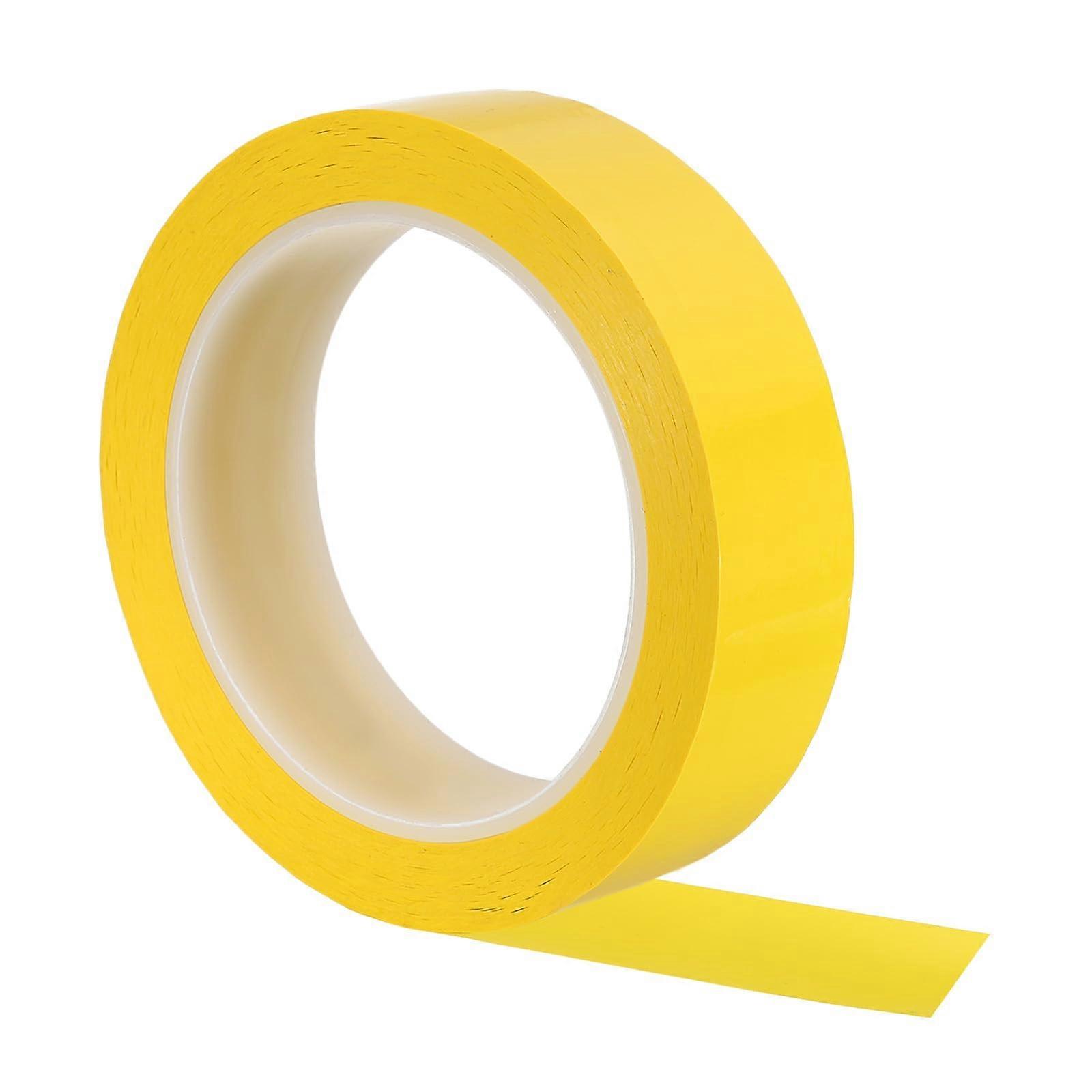 1 Inch Graphic Tape For Grid Table Marking Dry Erase Pinstripe Tape Wall Board Tape Dark Yellow