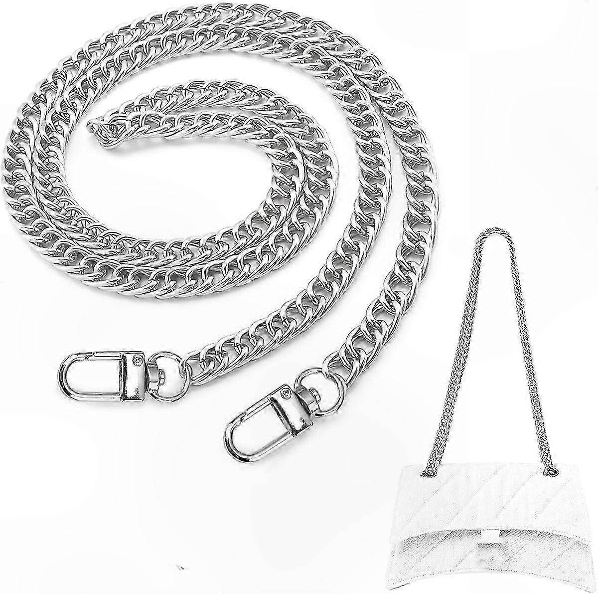 Acrylic Handbag Chain for Versatile Styling, Durable Shoulder Bag Accessory with Modern Design