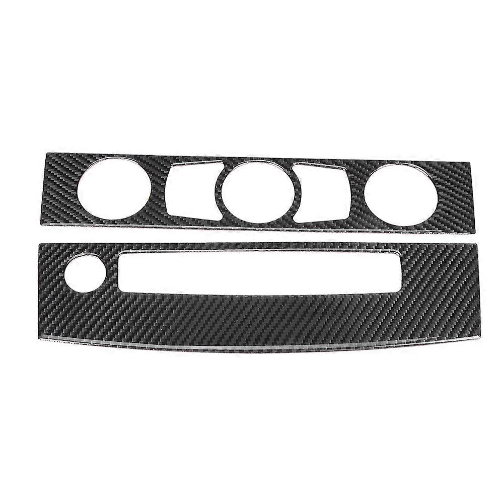 Air conditioning panel for 5 Series 2008-2010 in carbon fiber