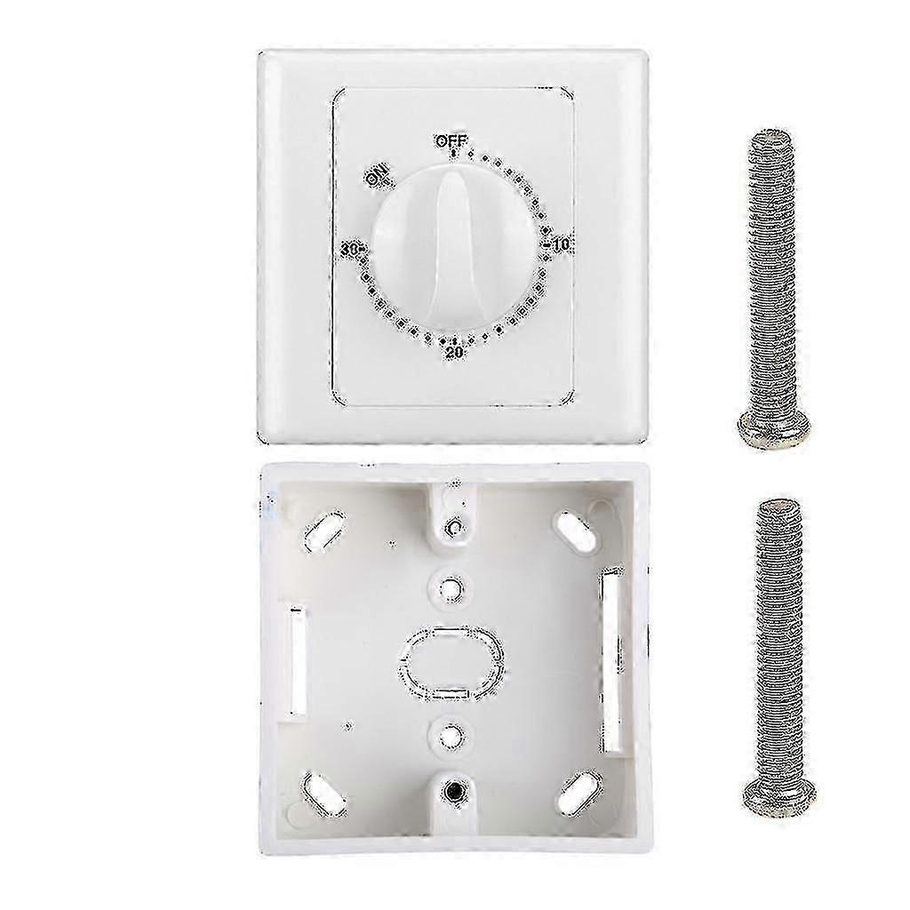 Automatically Power Off Timer Switch with Mechanical Minutes Countdown