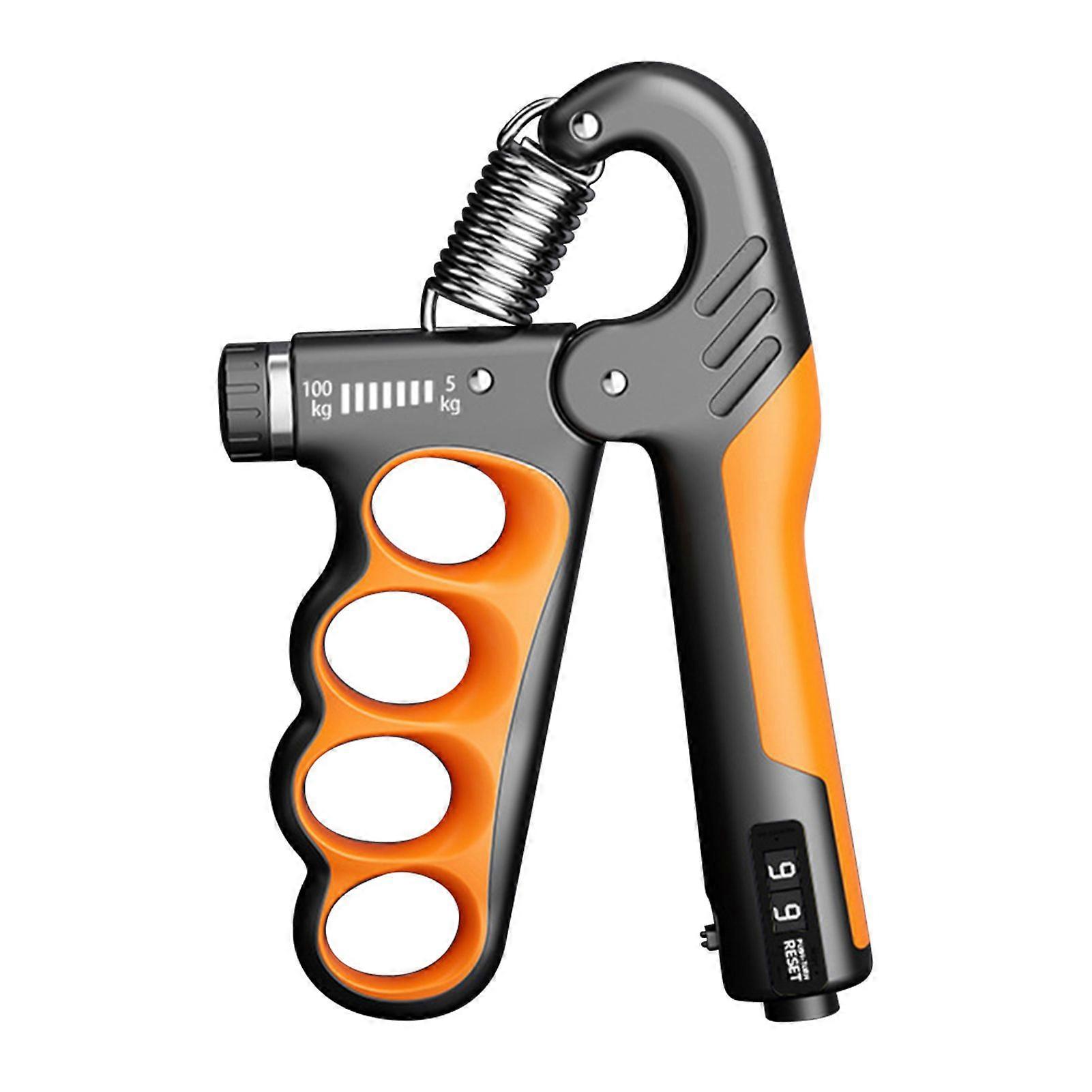 Adjustables Hand Grip Strength Trainers 5-100kg Hand Grip Strengthener with LCD Display Hand Strengthening Training Equipment for Home Gym Workout