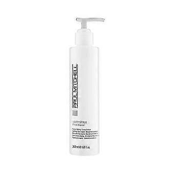 Creme modelador de cabelo Paul Mitchell Soft Style Fast Form, sem parabenos, fixação suave
