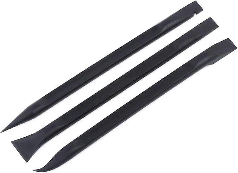 3 Piece Anti Static Black Plastic Spudger ESD Safe Pry Opening Tool