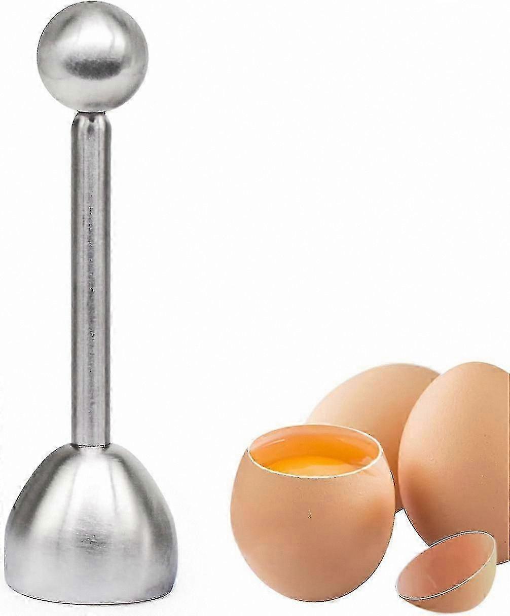 Stainless Steel Egg Cutter Tool for Hard and Soft Eggs, Kitchen Eggshell Separator and Opener